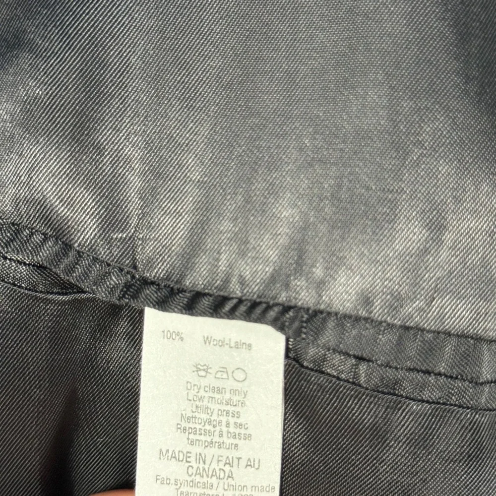 Lauren Ralph Lauren Suit Jacket Blazer Pinstripe Wool 40R Grey Mens Canada